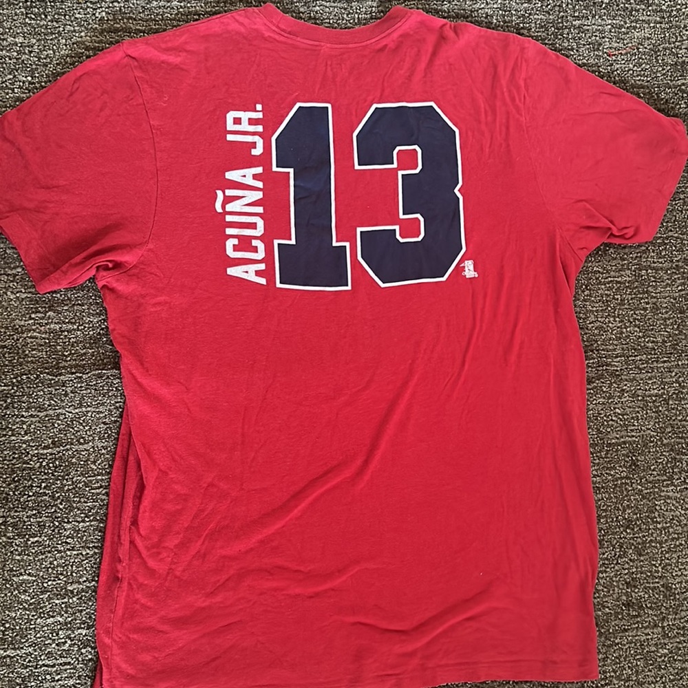 Acura Jr. #13 Red Tshirt